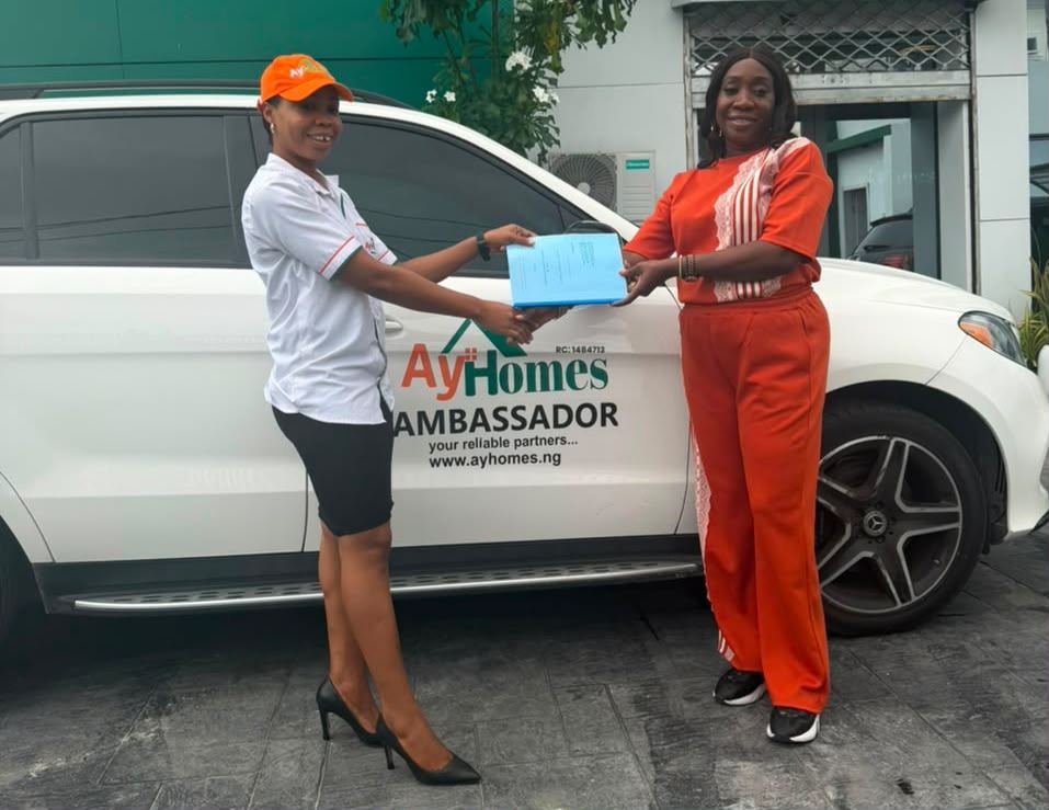 AY Homes Ambassador handover