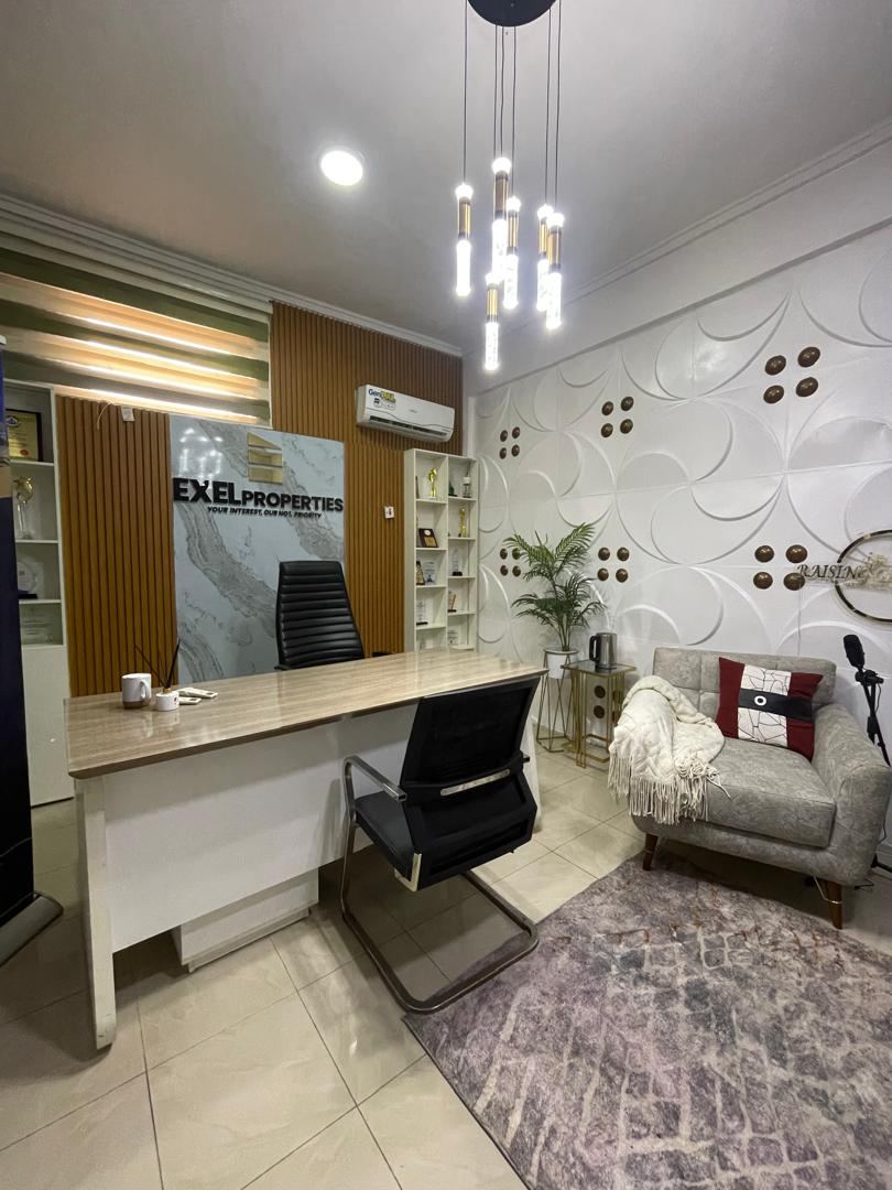ExelProperties office reception desk